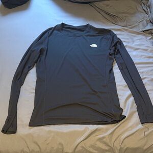 TNF long sleeve shirt black